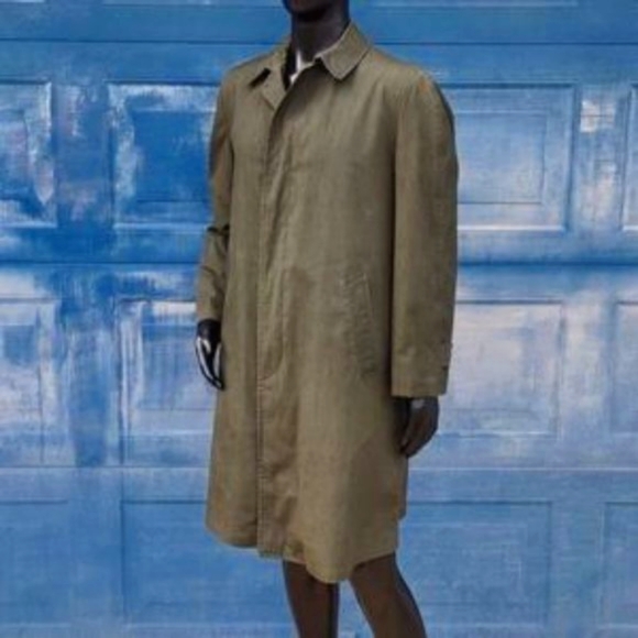 LONDON FOG Iconic Calibre Cloth by Reeves Vintage Main-Coats Rain Coat (1950's) - Picture 15 of 17